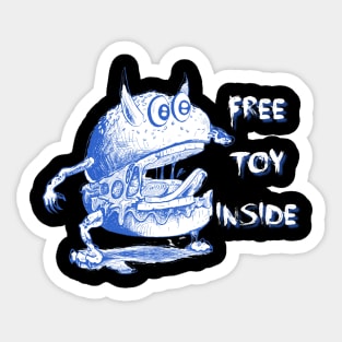 Free Toy Inside Sticker